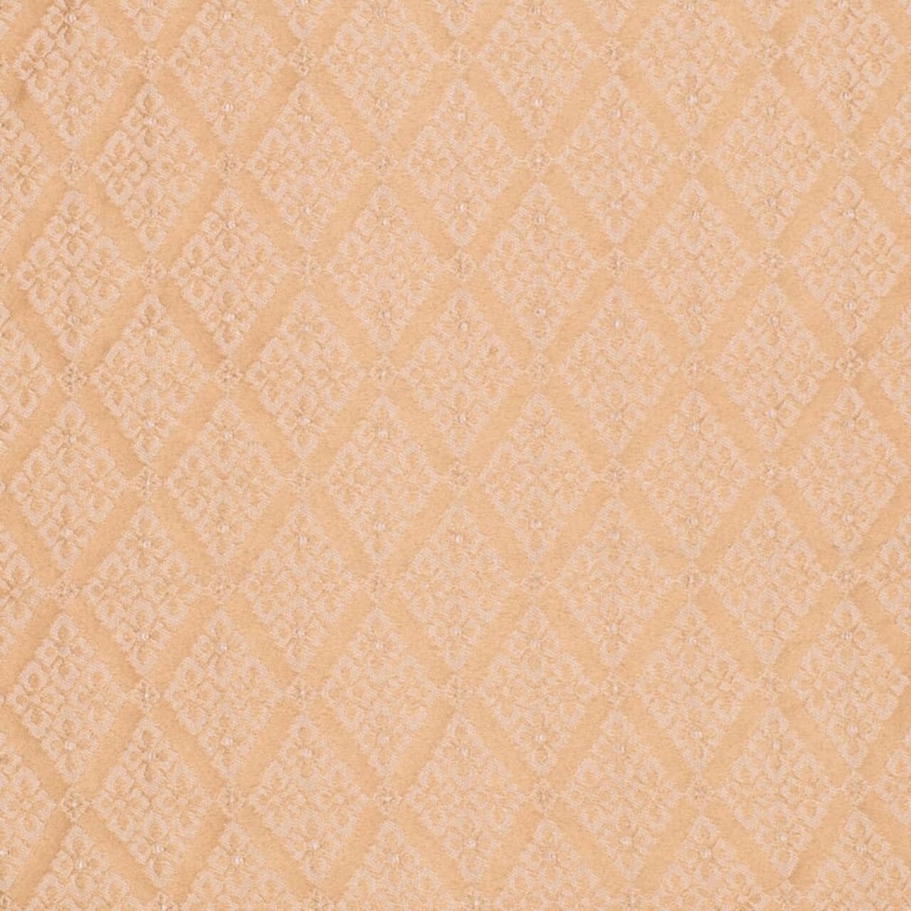 Yellow Fade Resistant Diamond Woven Pattern Upholstery Fabric by The Yard - SKU: Waverly Honey